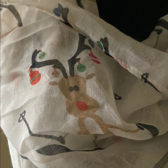Holiday Reindeer Infinity Scarf - NWT - Picture 2 of 3